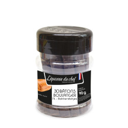 30 Bâtons boulanger chocolat noir 160g