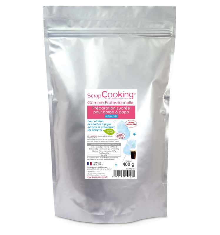 Blue cotton candy mix - cola 400g